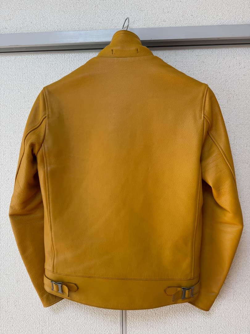 ガ*ク様 ADDICT CLOTHES　AD-01　36　牛革　yellow