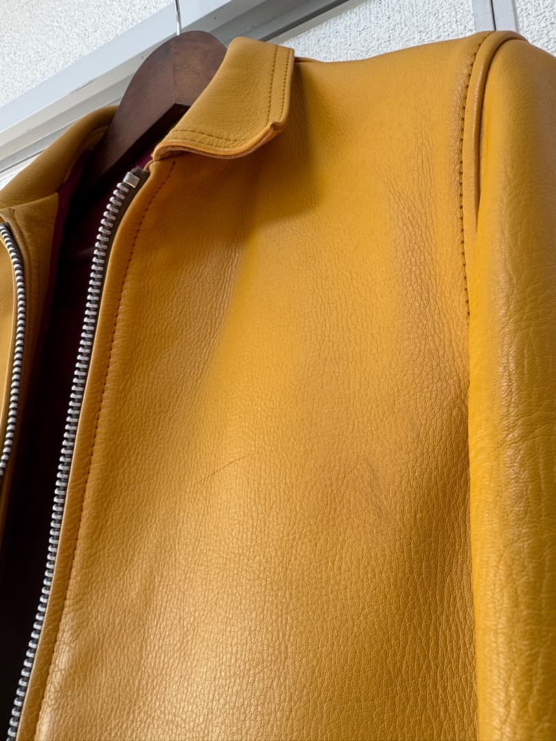 ガ*ク様 ADDICT CLOTHES　AD-01　36　牛革　yellow