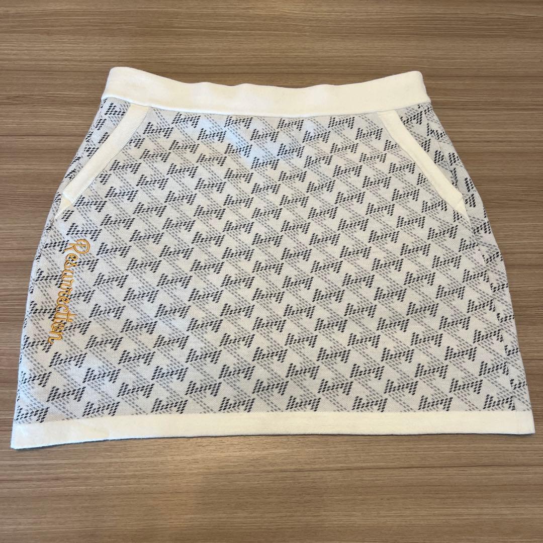 Resurrection GMクルーネックニット プルオーバーとスカートセット