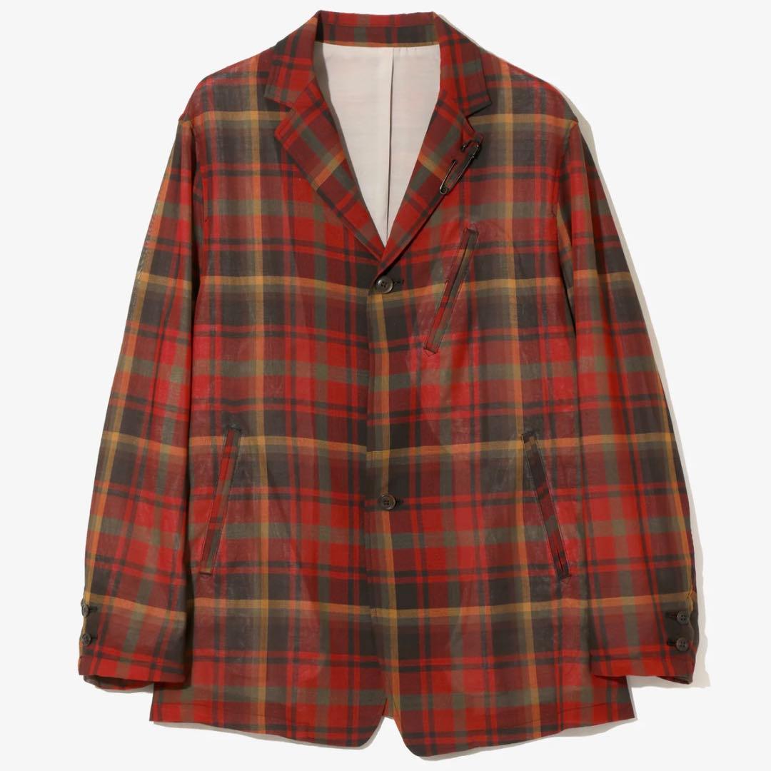 needles W/N MADRAS CHECK 赤　セットアップ　上下セット