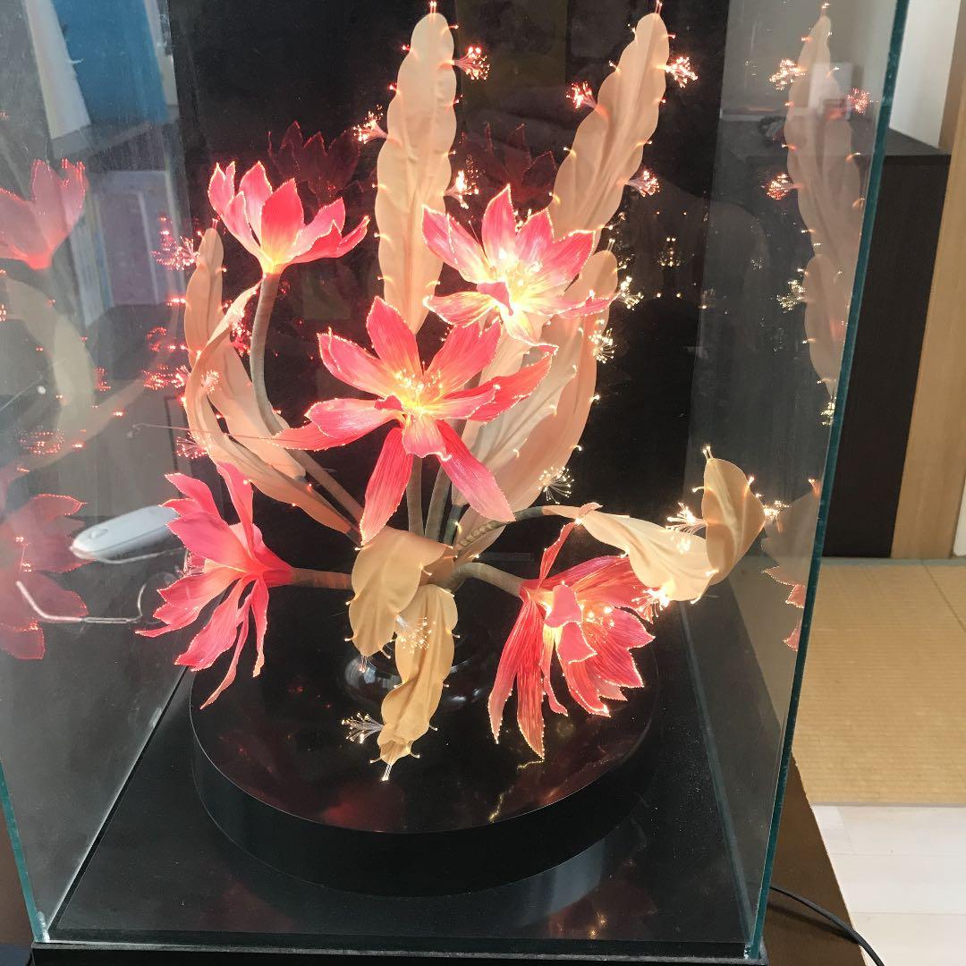 インテリア　幻想的な電飾で光るサボテン50000円→45000円お値下げ