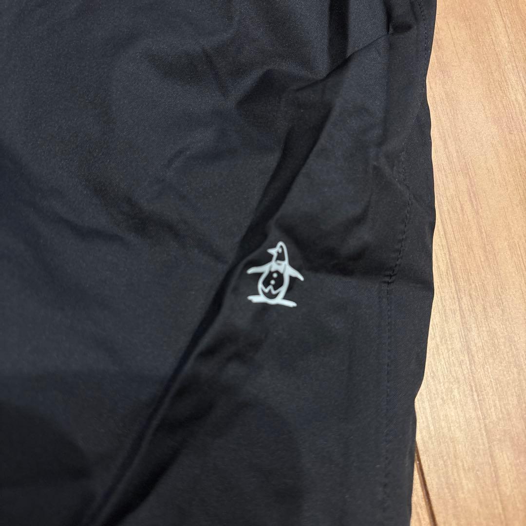 美品 マンシングウェア レインウェア 上下セット セットアップ L ゴルフ 黒