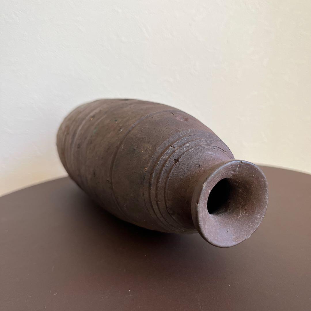 鬼の腕 焼酎徳利 / 徳利 焼締 古陶 陶芸 陶器 民藝 琉球 無名工 花瓶 壺