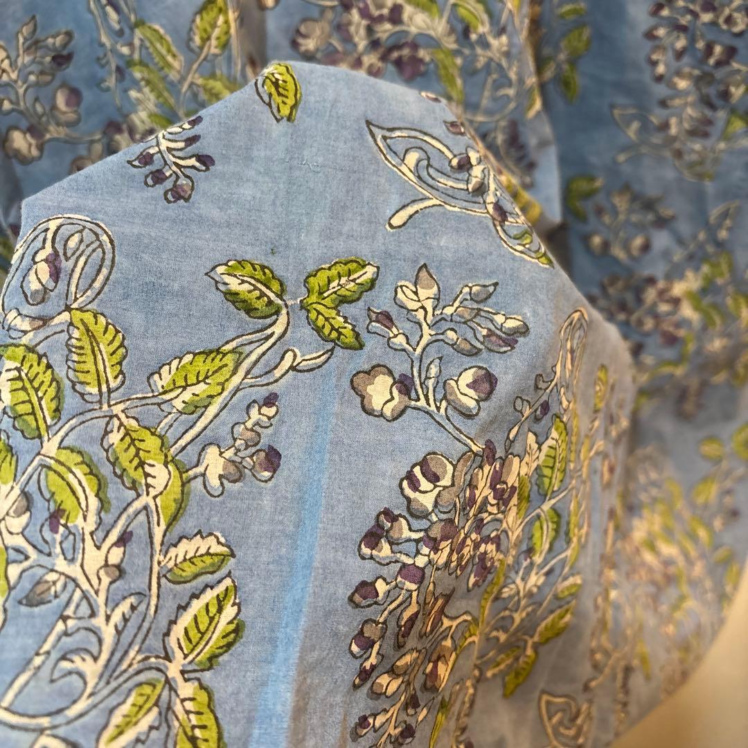 45R インド綿チュニックワンピース