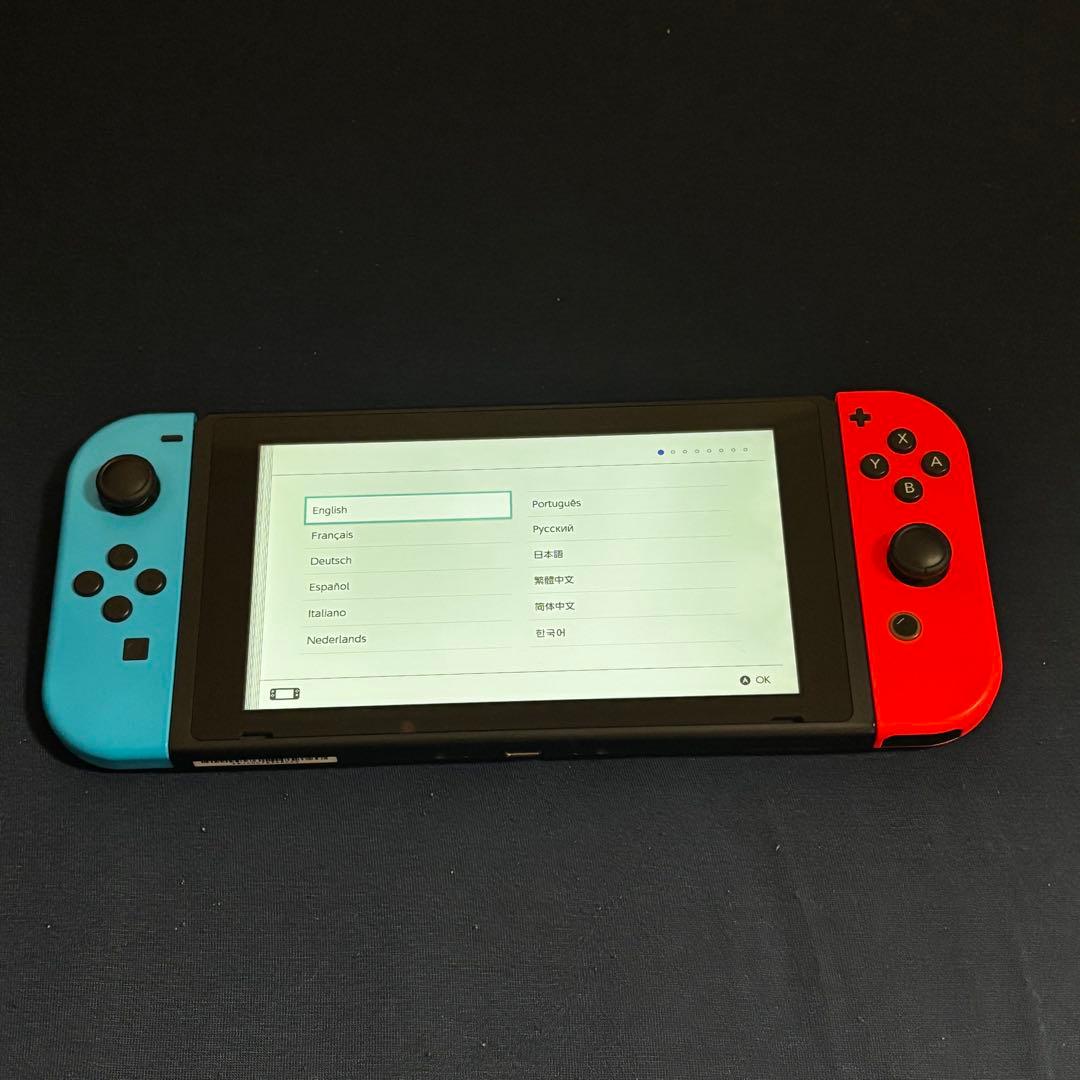 Nintendo Switch 本体 2019年購入 液晶不良あり ジャンク
