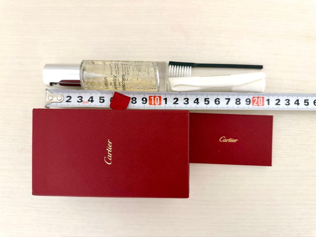 Cartier ネックレスケース アクセサリークリーナー ショッパーセット