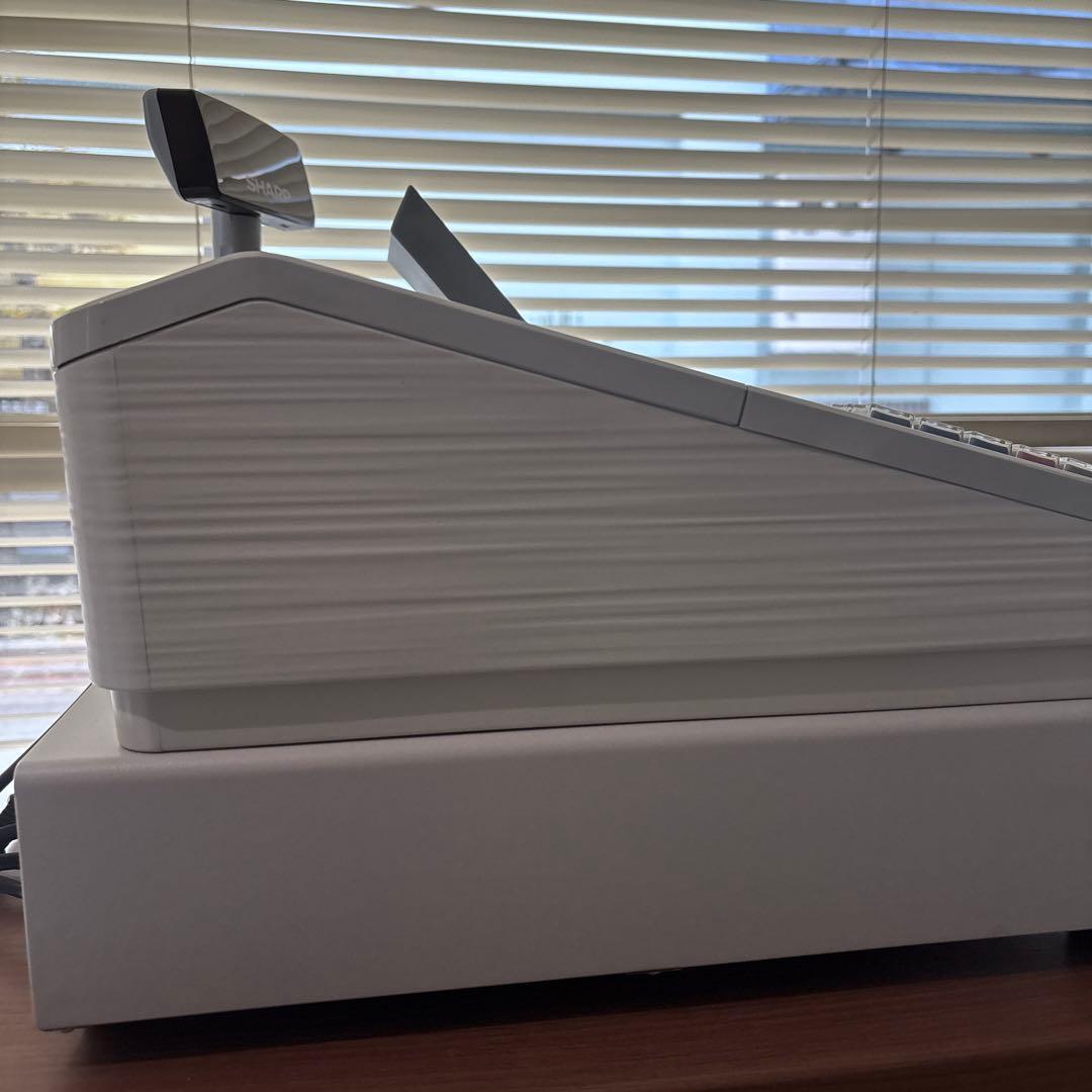 シャープ電子レジスタ　XE-A207 説明書付き　最近まで使用してました