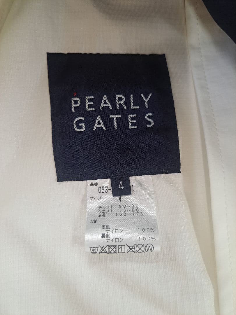パーリーゲイツ PEARLY GATES ジャンバー ブルゾン 3way 上着
