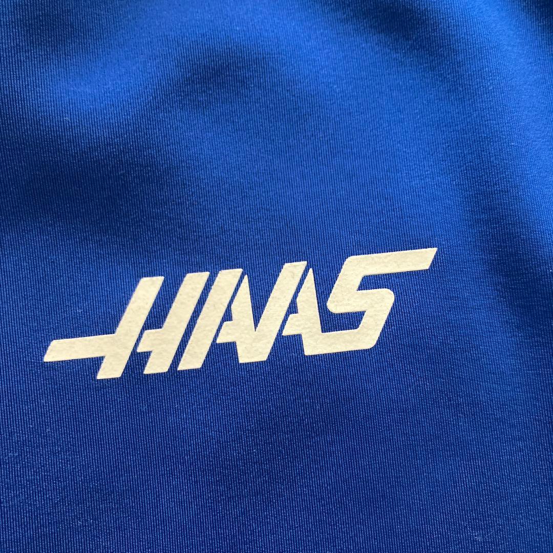 ハース　F1 チーム　スタッフ用　ハーフジップスウェット　厚手　チーム支給品￼