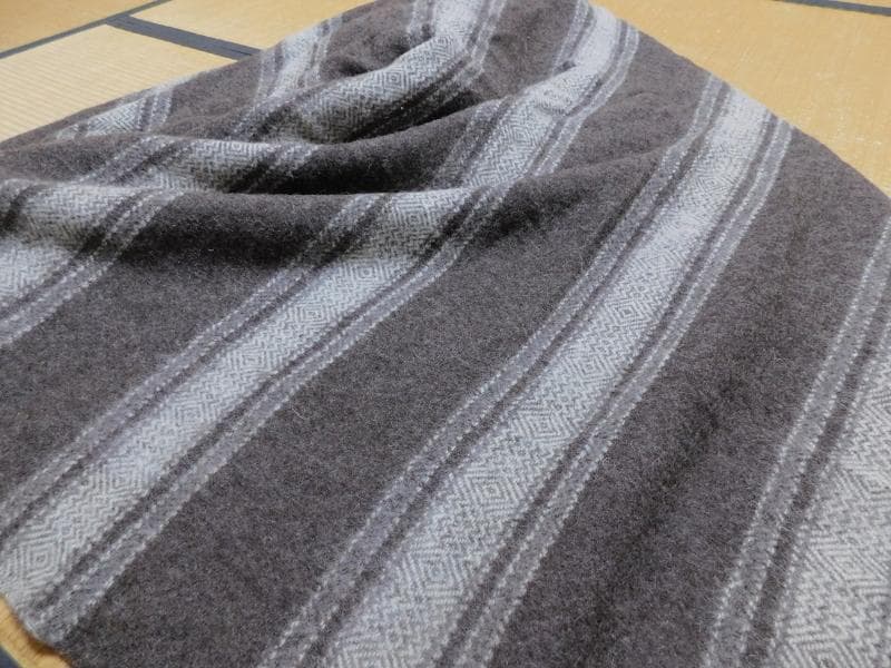 Knockando Woolmill ノッカンドー・ウールミル ブランケット大判