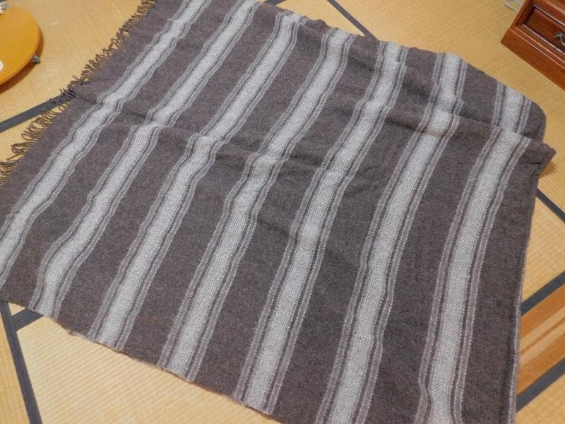 Knockando Woolmill ノッカンドー・ウールミル ブランケット大判