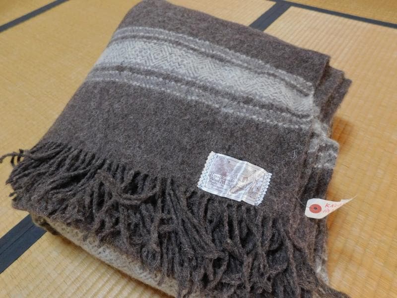Knockando Woolmill ノッカンドー・ウールミル ブランケット大判