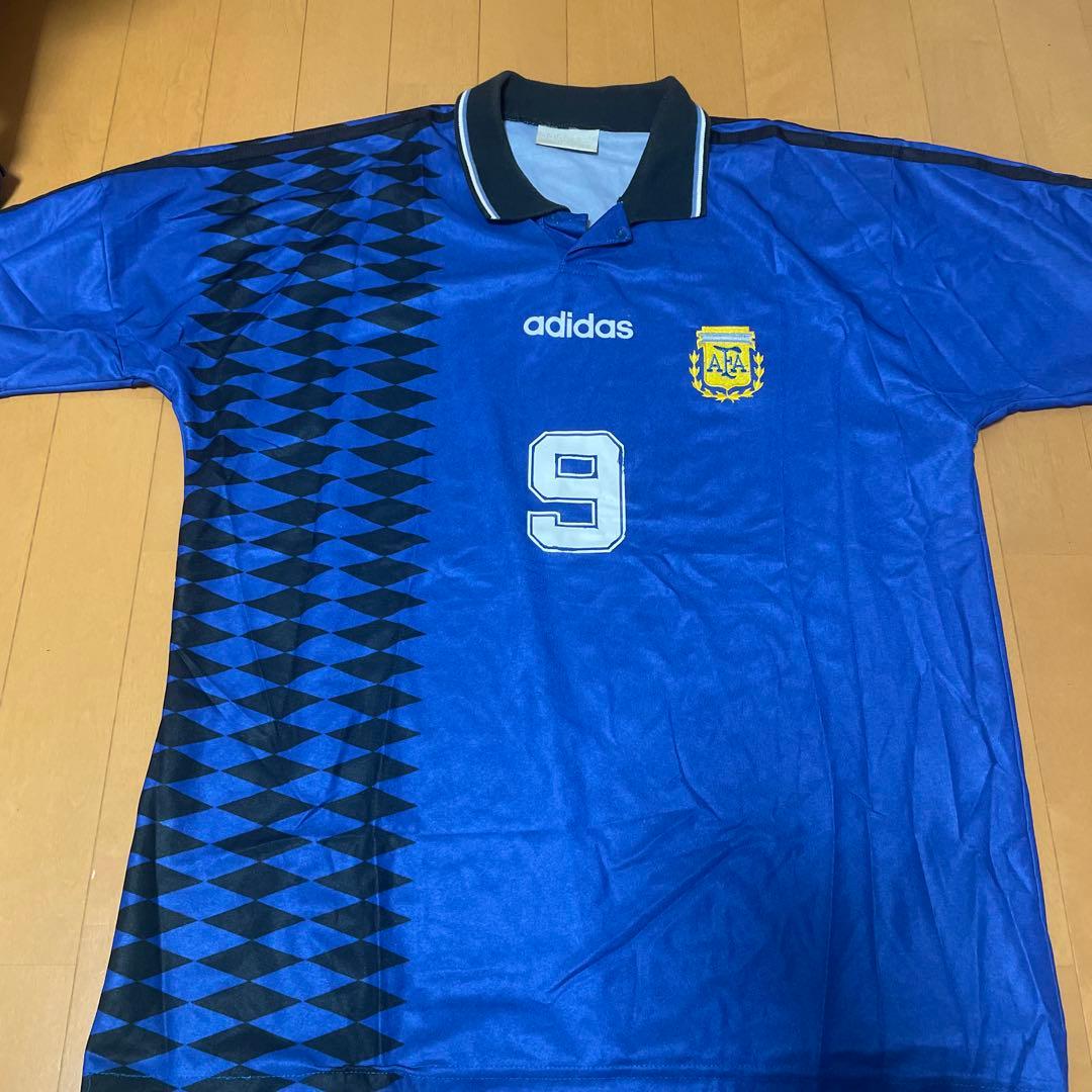 adidas アディダス アルゼンチン代表 94 ユニフォーム 90s
