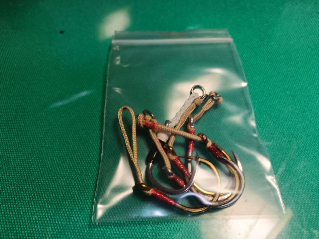 ドラッカーハイブリッド赤金タイプ6と赤金ジグ