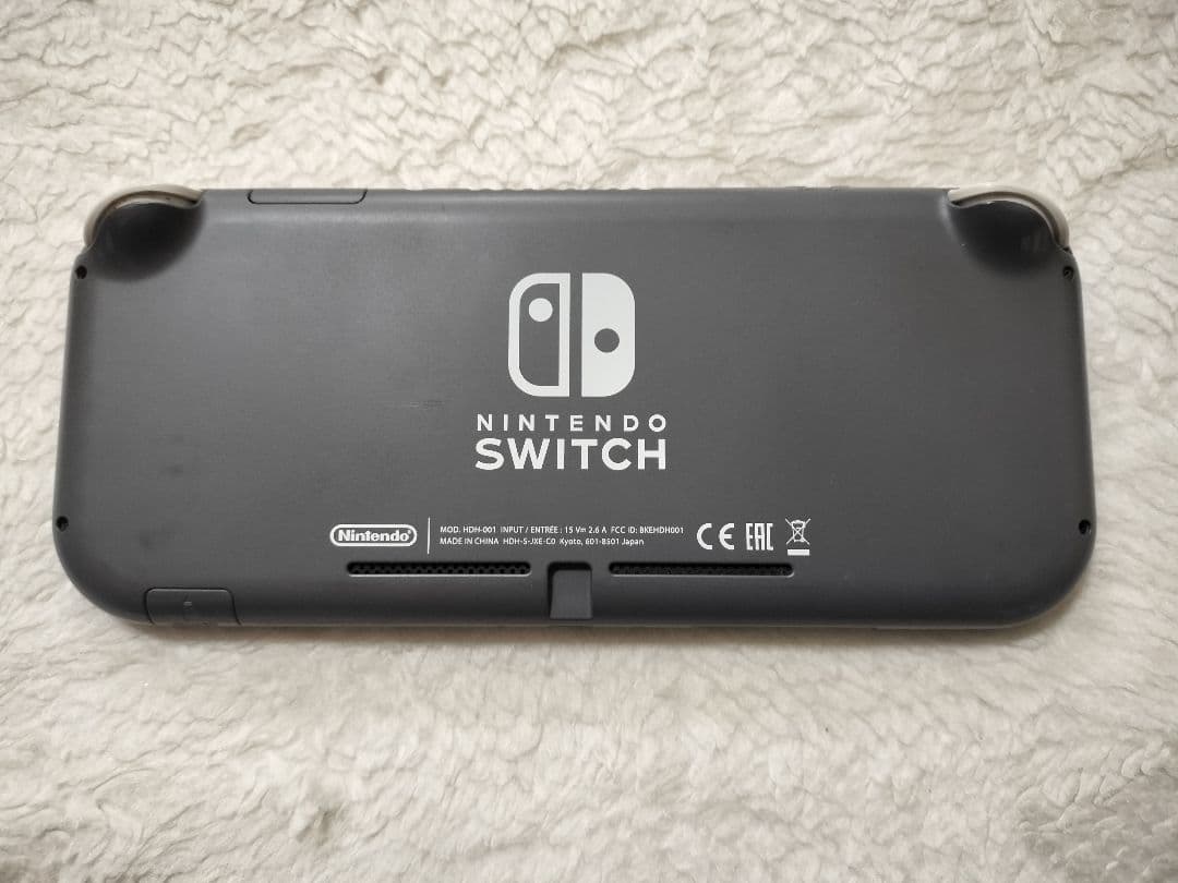 動作品 Nintendo Switch Lite グレー 本体 良品