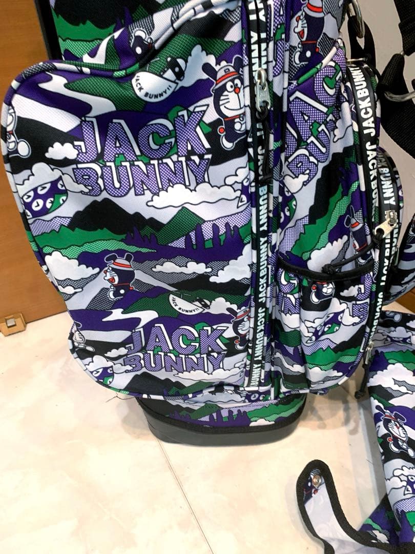 希少　完売　パーリーゲイツ　ジャックバニー　ドラえもん　スタンドキャディバッグ