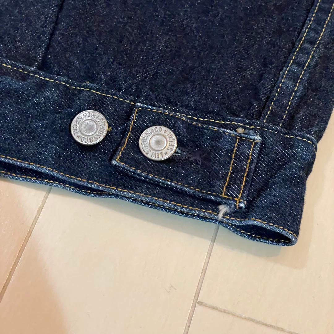 リーバイス デニムジャケット 2nd 507xx 44 バレンシア製 濃紺