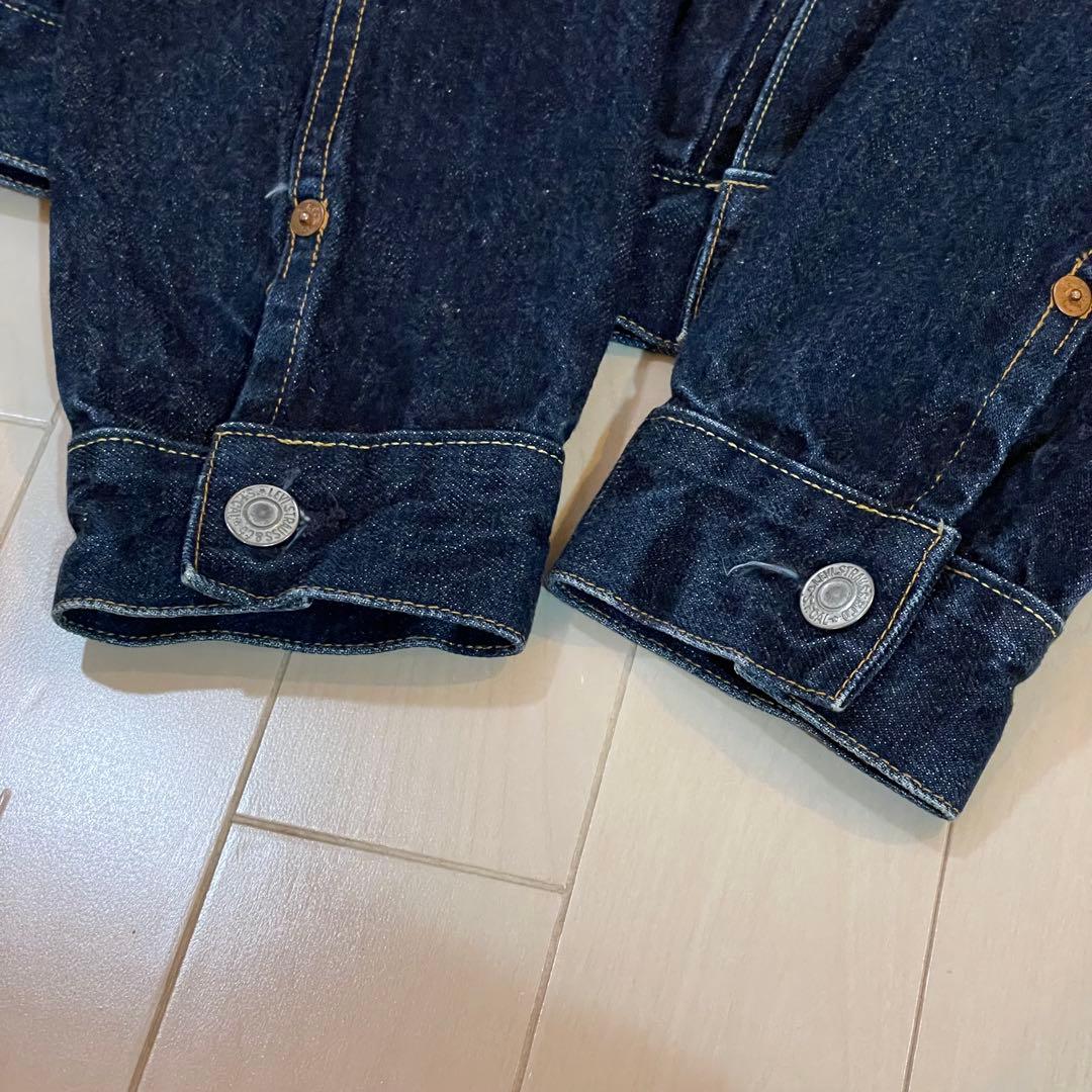 リーバイス デニムジャケット 2nd 507xx 44 バレンシア製 濃紺