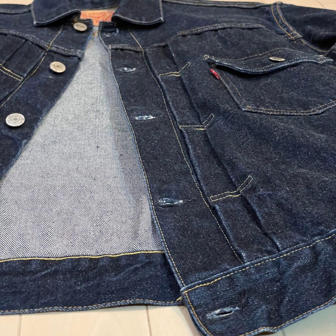 リーバイス デニムジャケット 2nd 507xx 44 バレンシア製 濃紺