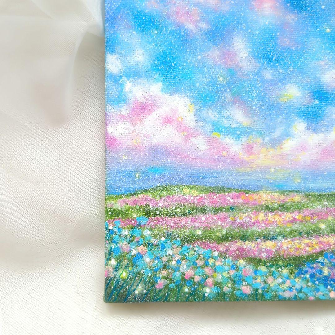 オイルパステル画（15cm）原画