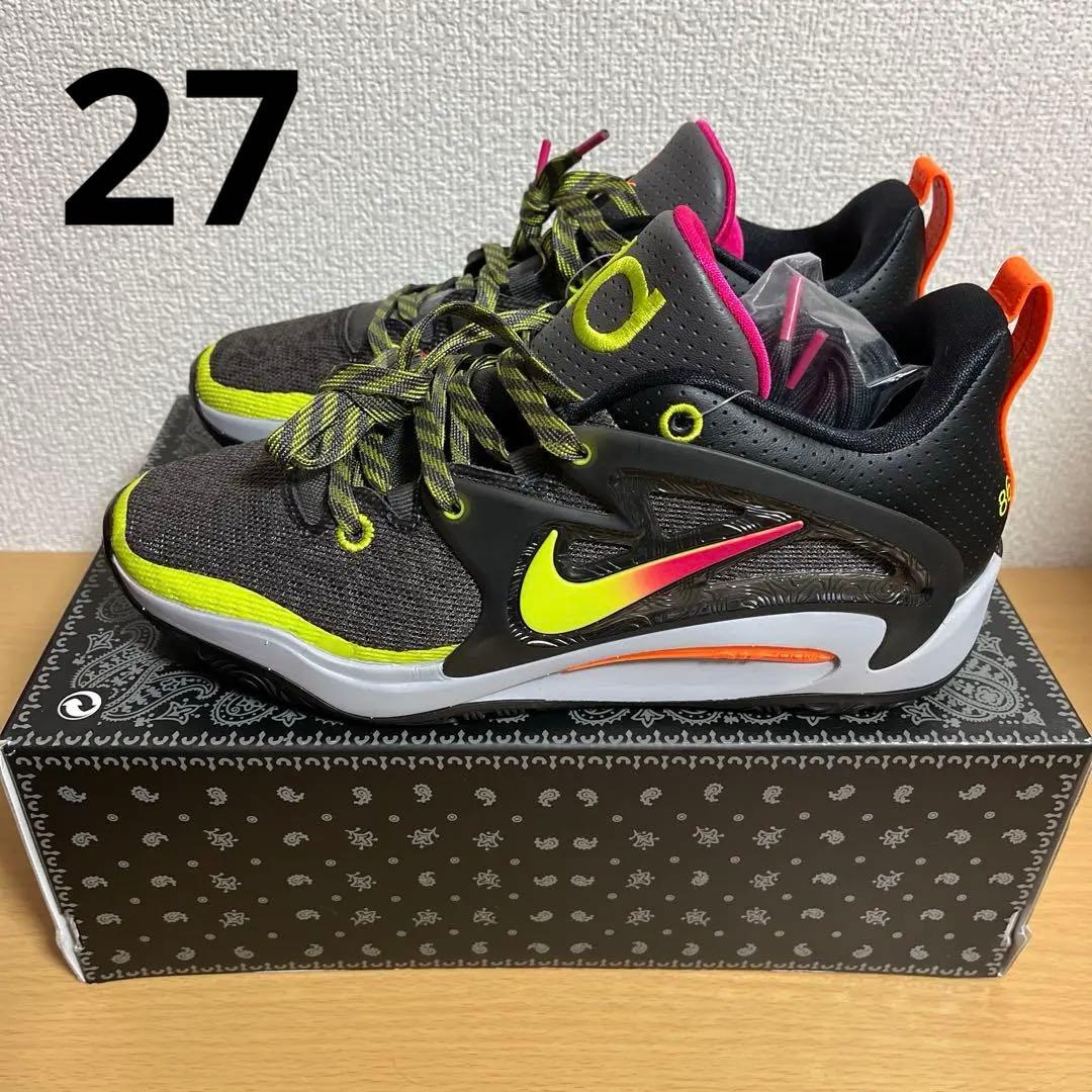 新品 NIKE KD15 EP マルチ 27cm