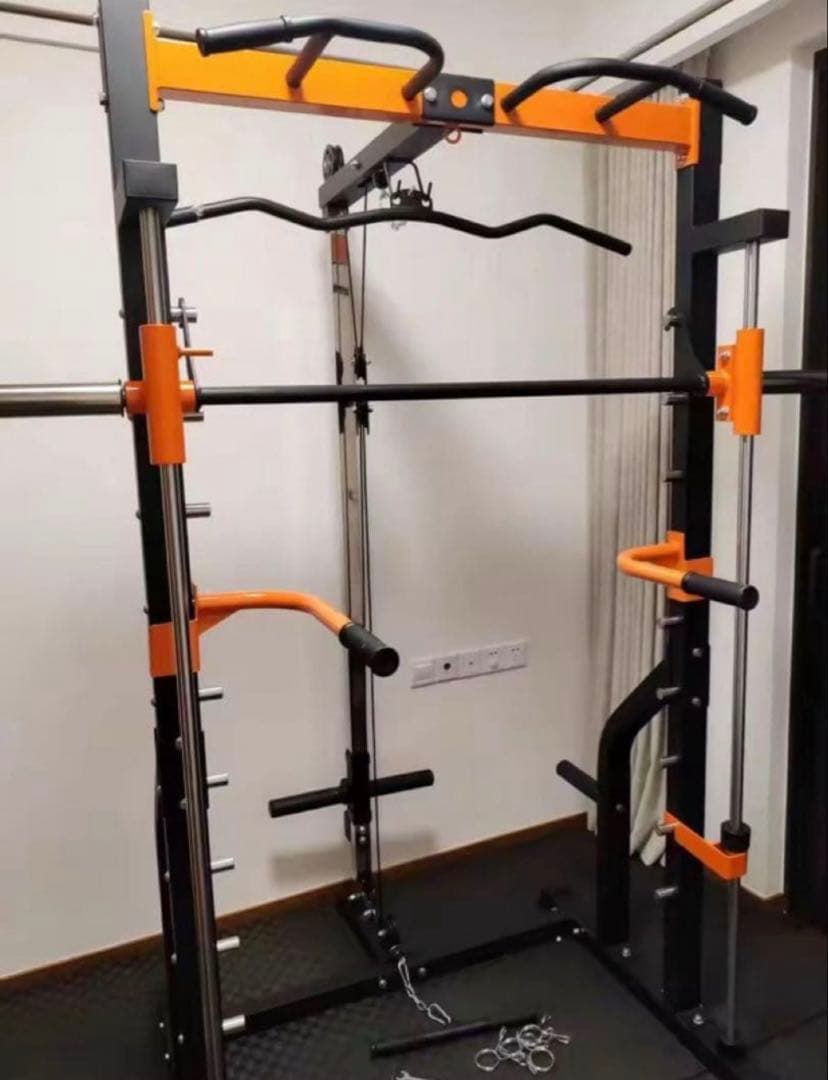 値下げ、スミスマシンパワーラック、ホームジム、筋トレ、SMS、スミスマシン
