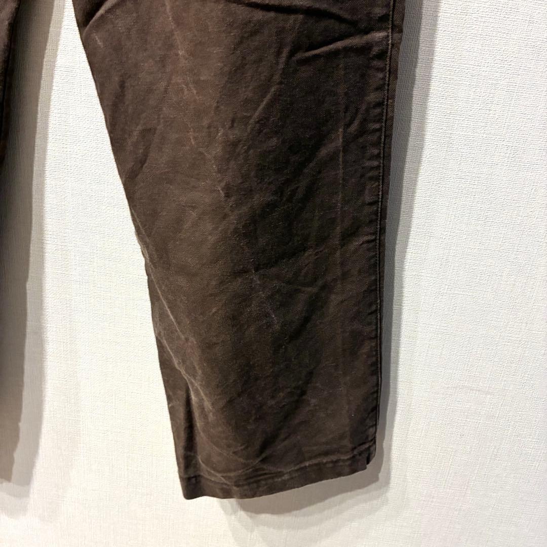 COMFORTABLE REASON ロデオスラックス パンツ ブラウン