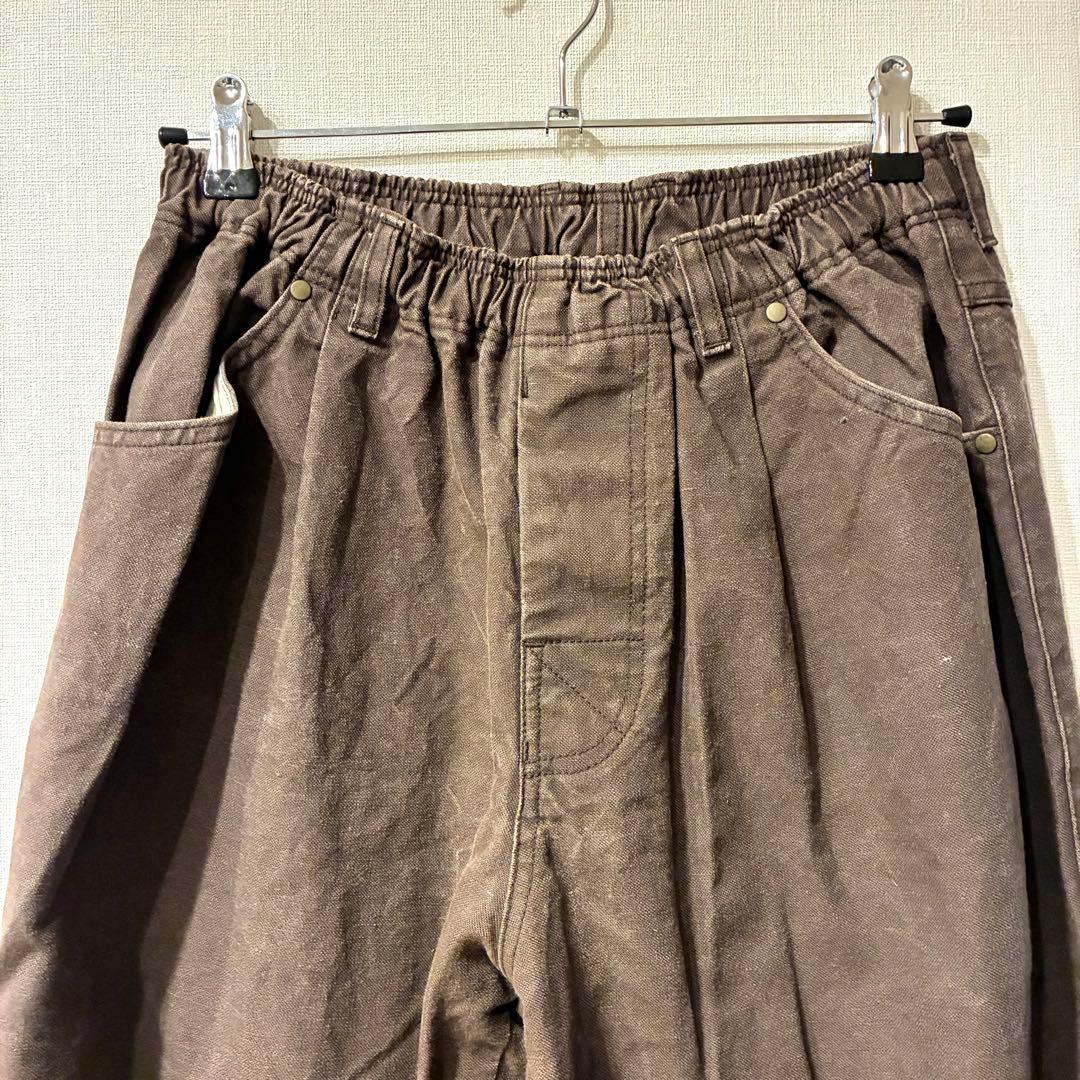 COMFORTABLE REASON ロデオスラックス パンツ ブラウン