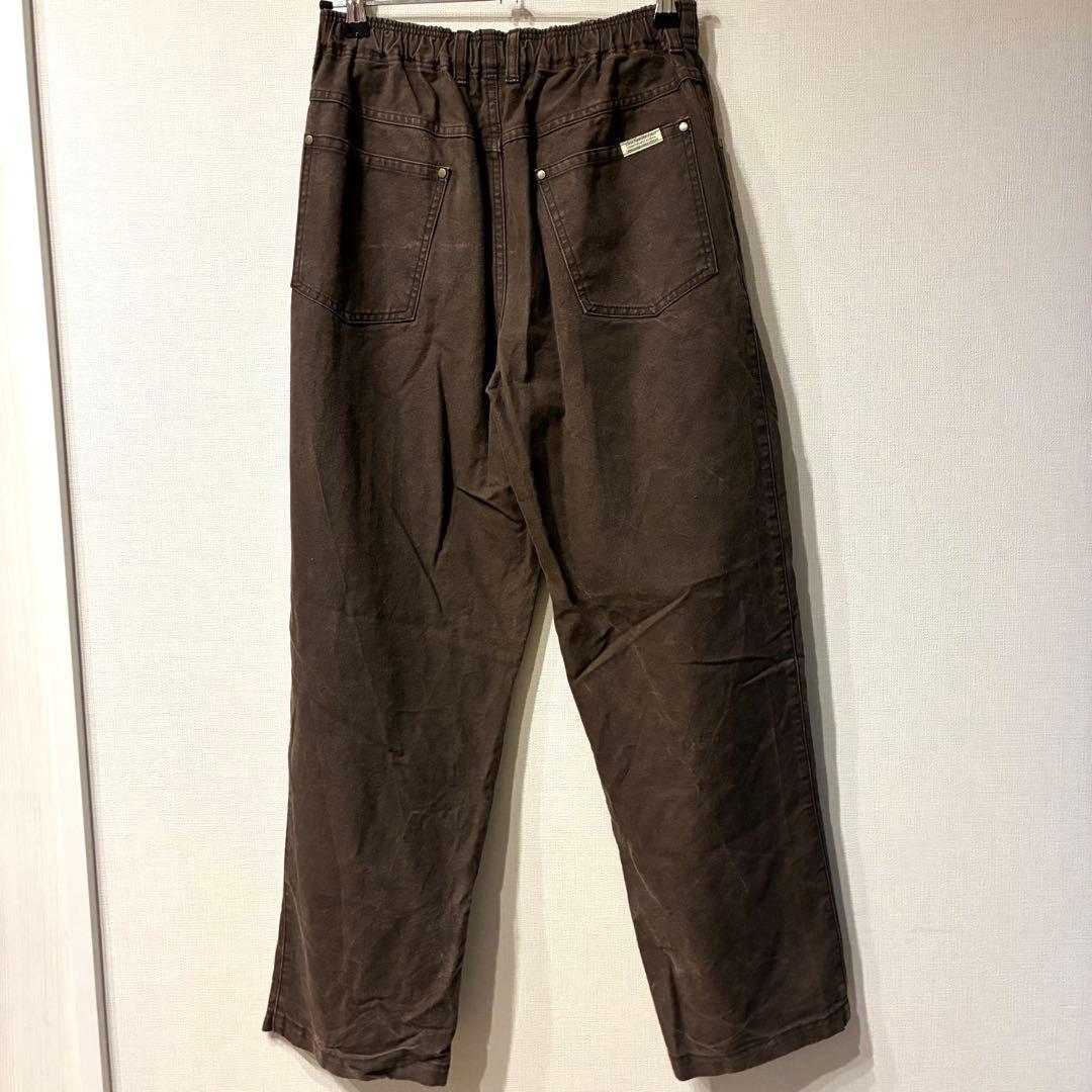 COMFORTABLE REASON ロデオスラックス パンツ ブラウン