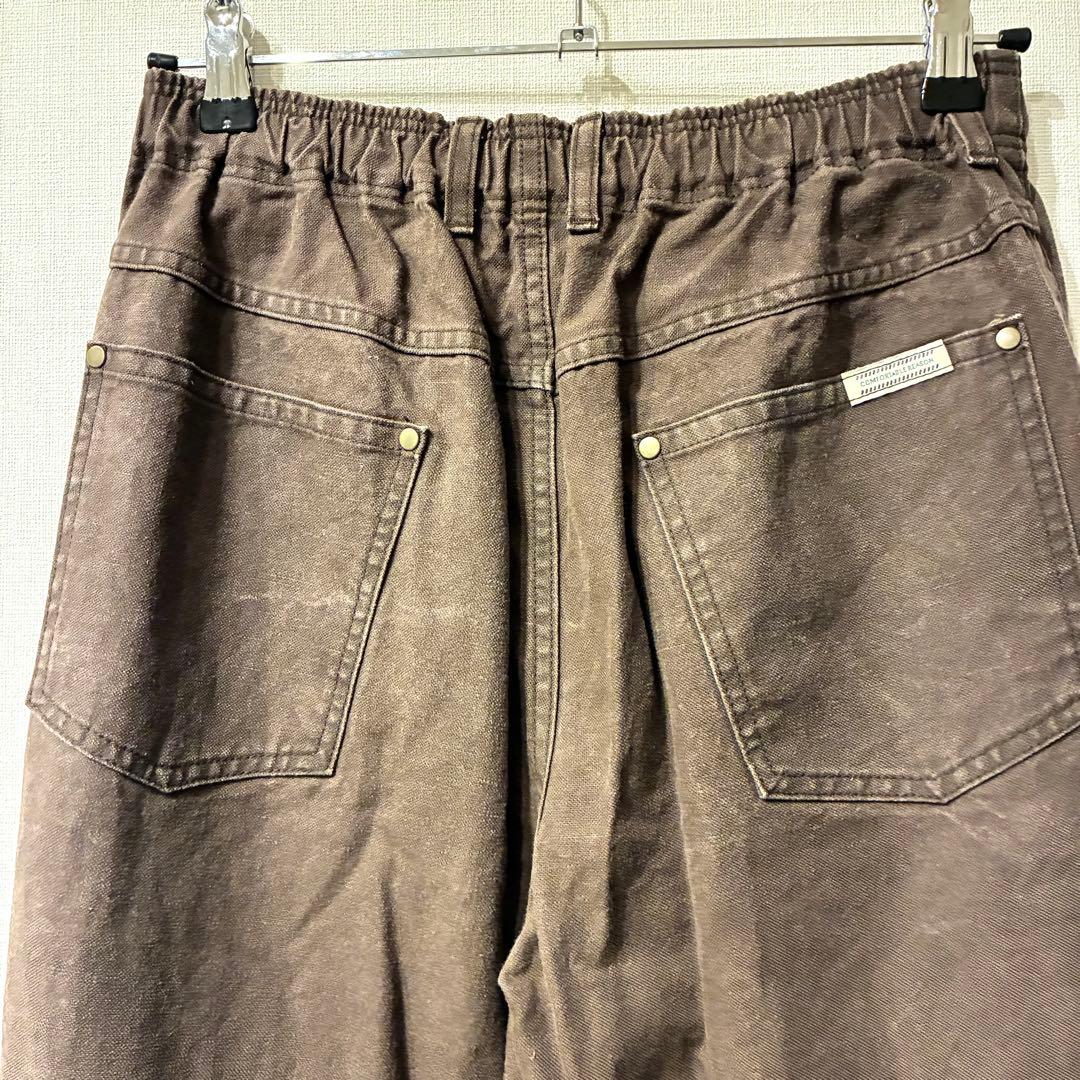 COMFORTABLE REASON ロデオスラックス パンツ ブラウン
