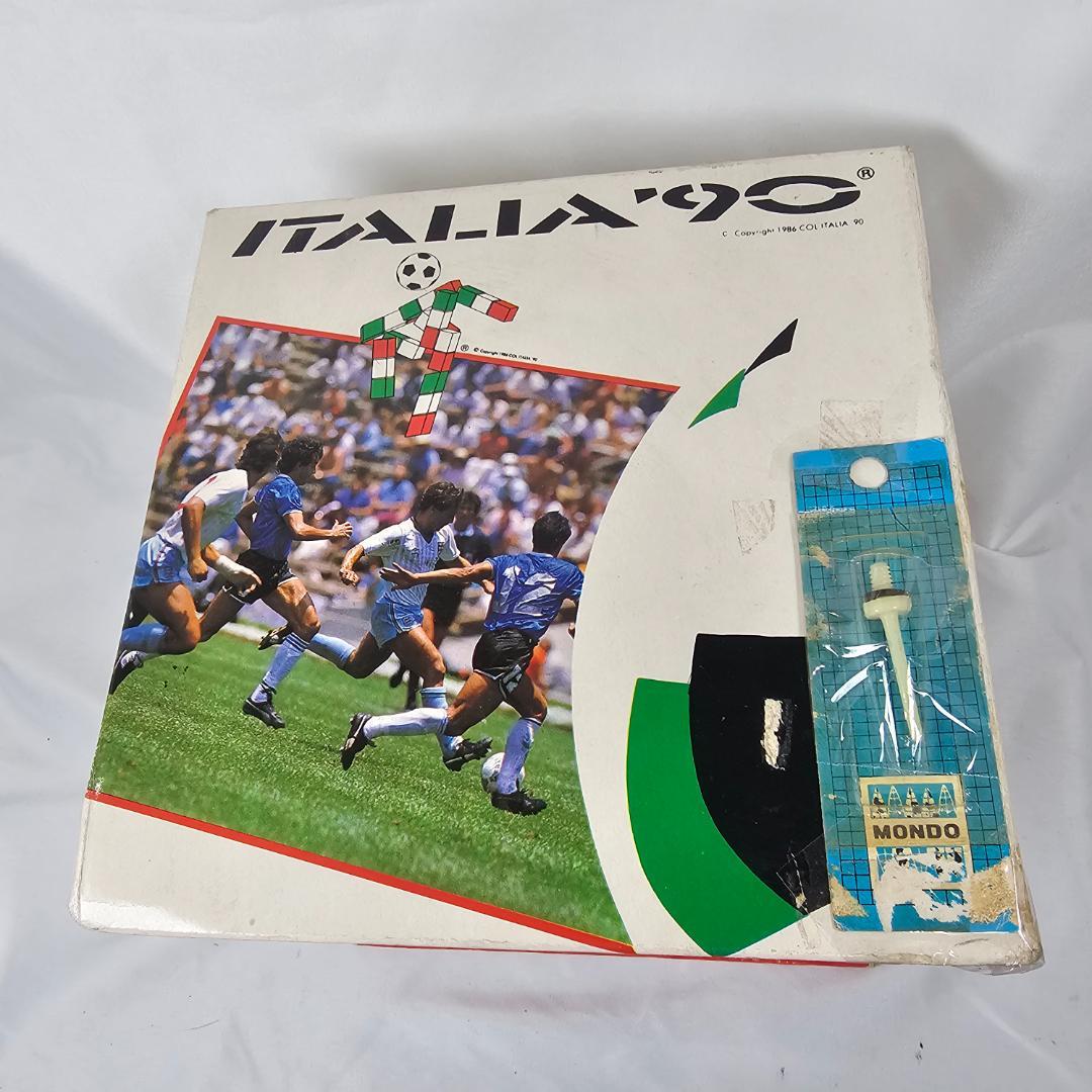【希少】1990年 イタリアW杯 公式サッカーボール 当時物 MONDO社製箱付