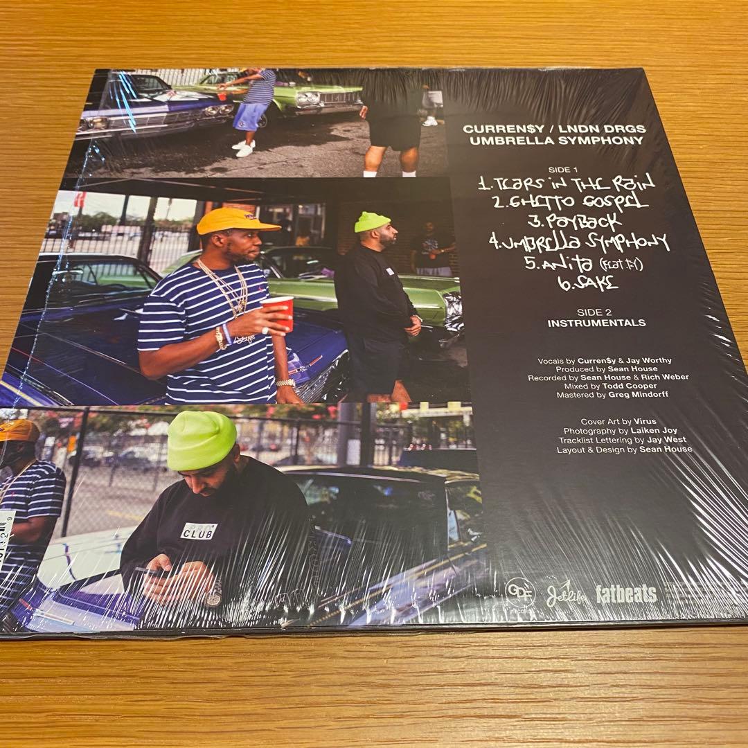 Curren$y LNDN DRGS Jay Worthy レコード LP EP
