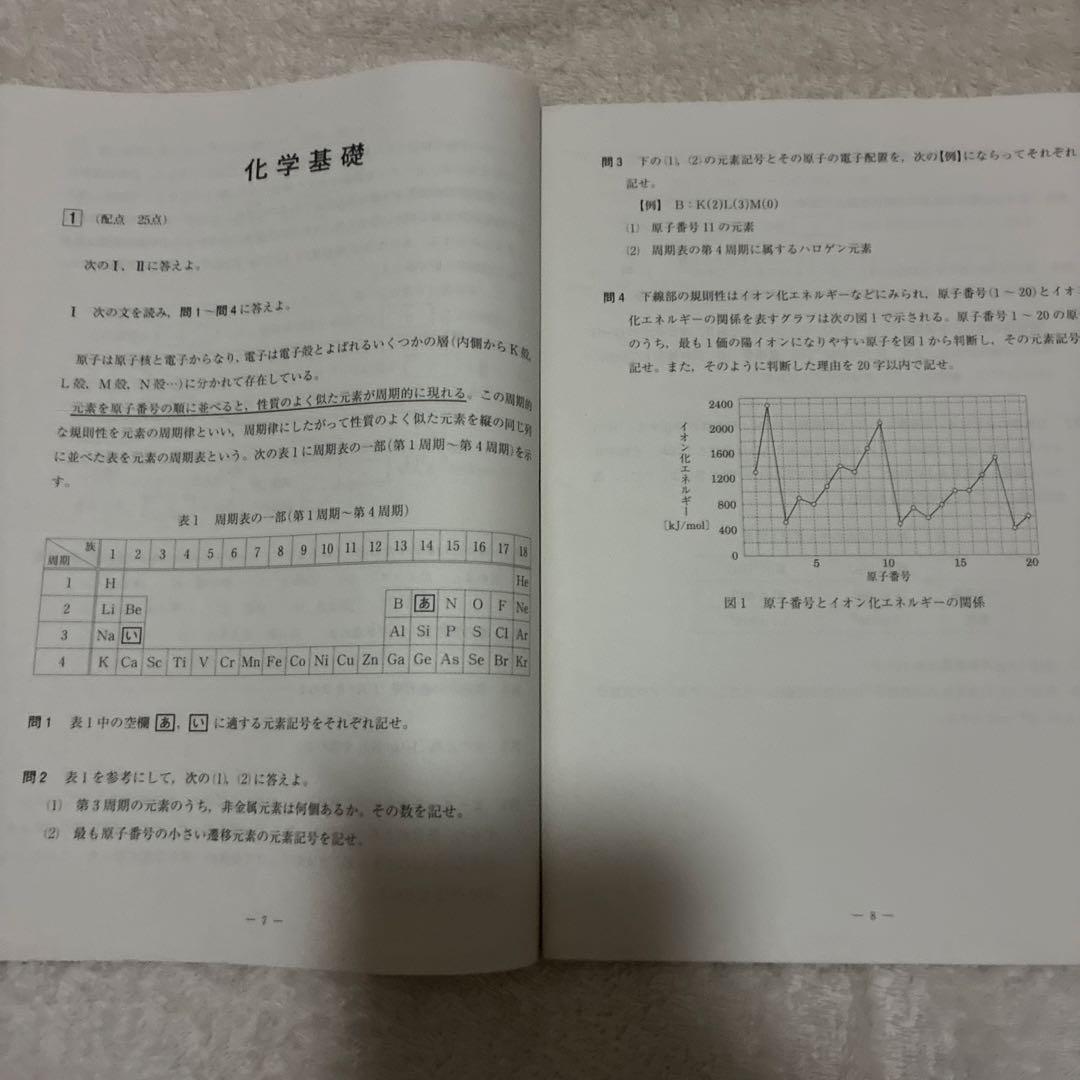【新品・未使用】 2025年 5月 高3 第1回 全統記述模試 国数社理