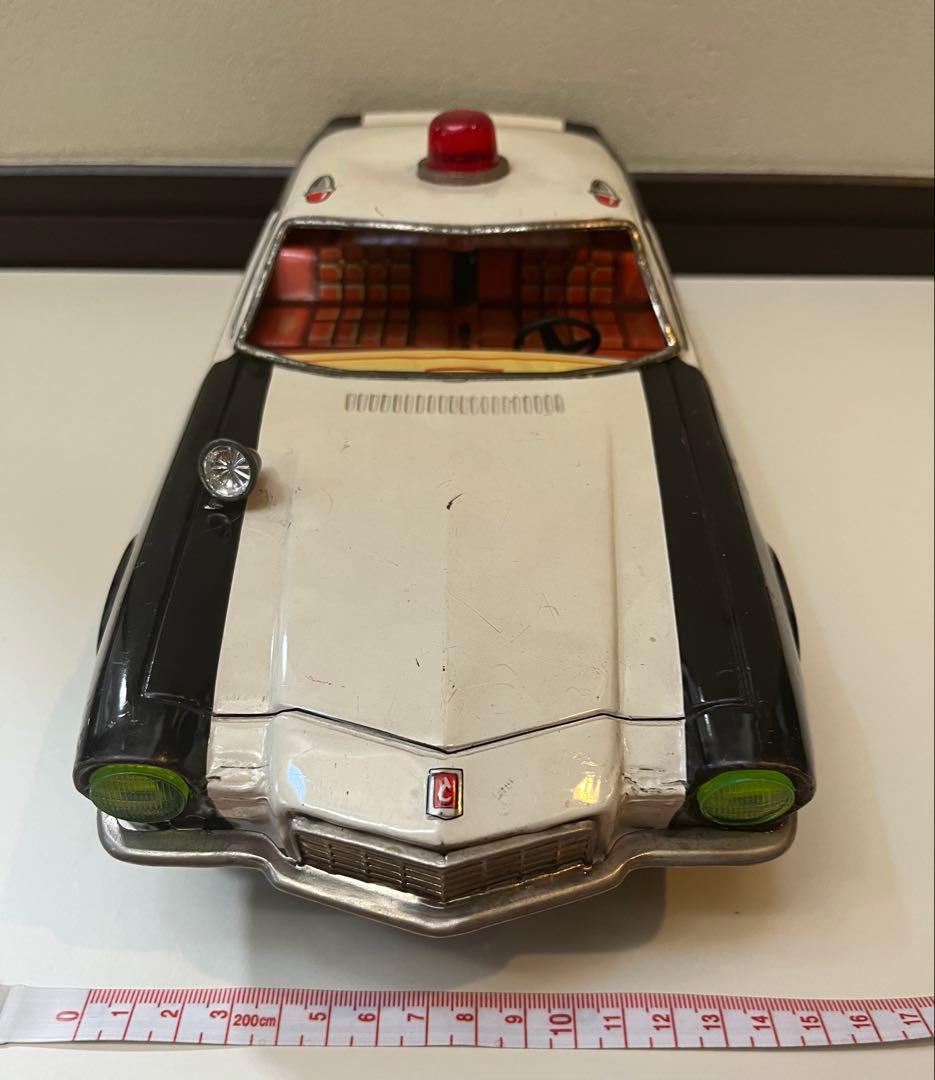 ヒ*ン様 【当時物】野村トーイ ブリキ製 パトカー ハイウェイパトロール カマロ