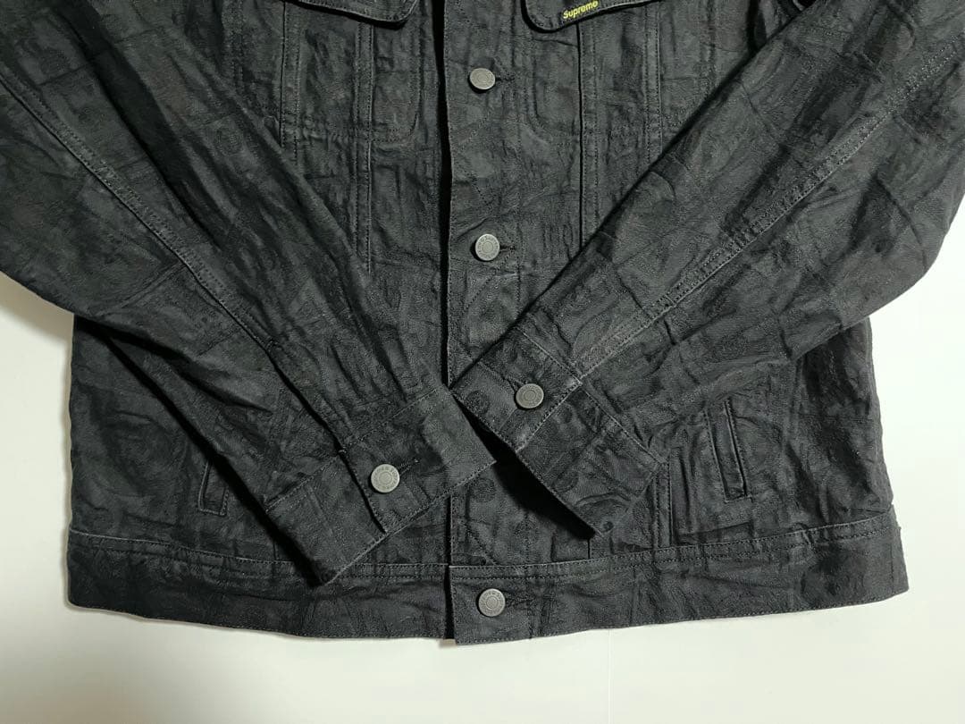 ジャケット・アウター Supreme 100 Dollar Bill Trucker Jacket