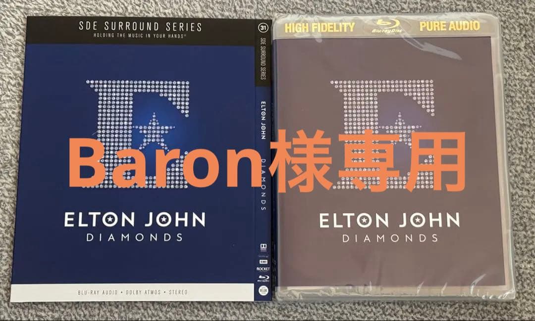 洋楽 ELTON JOHN DIAMONDS Blu-ray Audio