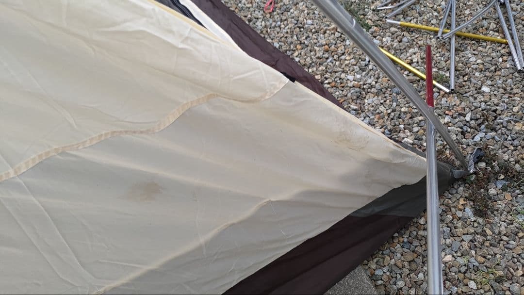 コールマン ウェザーマスター ブリーズドームIII/300　べとつきあり