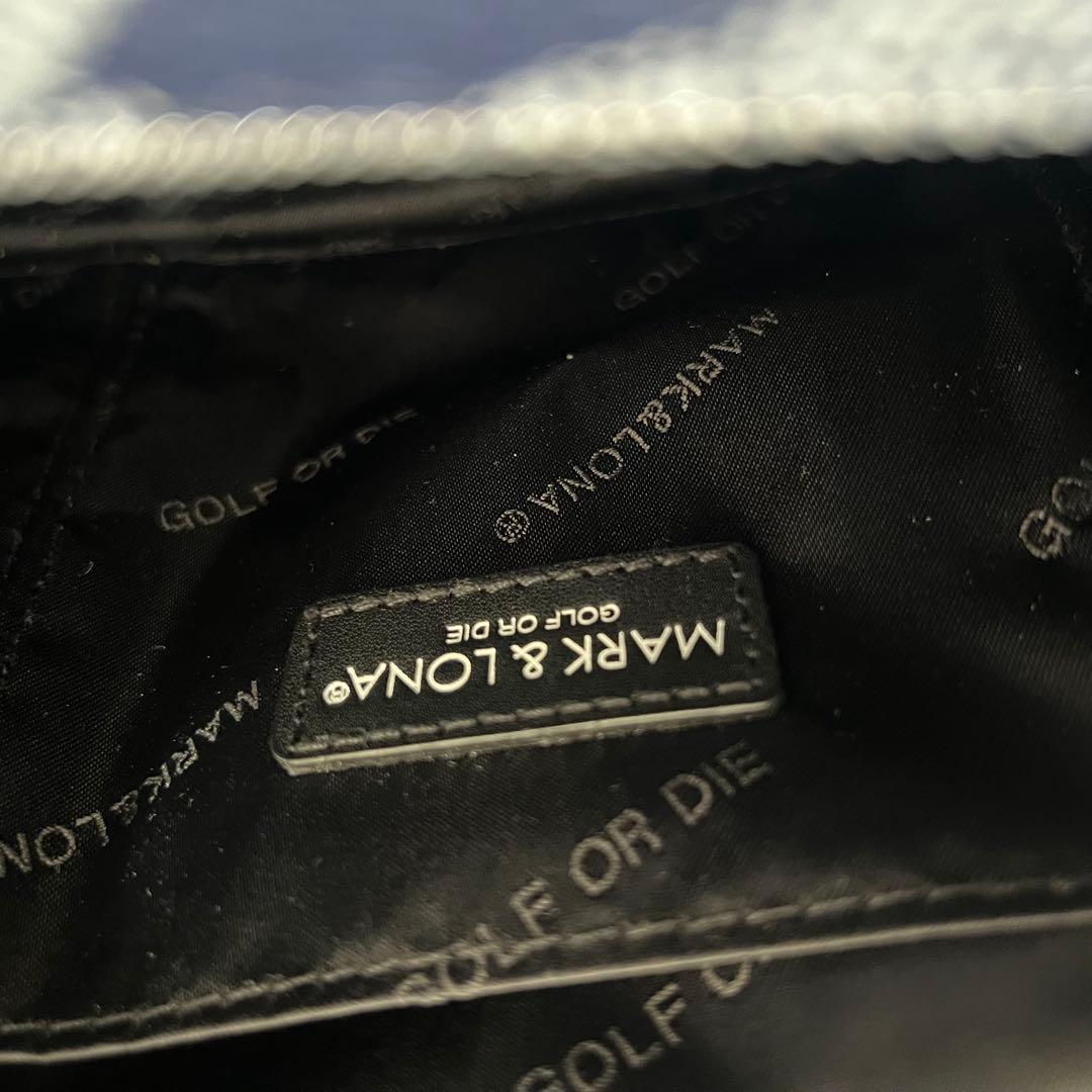 MARK&LONA マークアンドロナ　トートバッグ　総柄　スタッズ　ワッペン