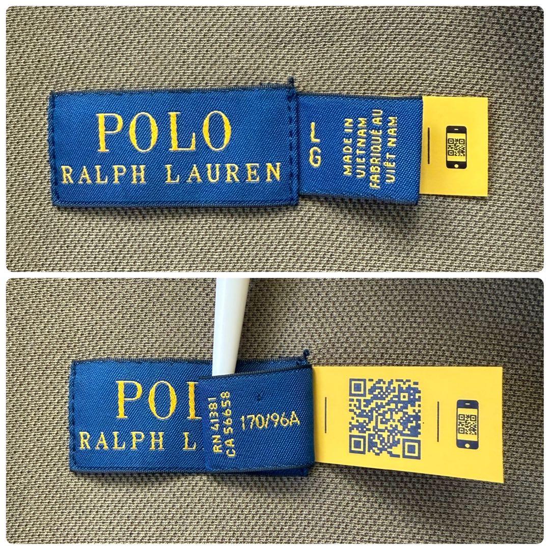 美品✨現行 ポロラルフローレン 鹿の子 ポロシャツワンピース Aライン