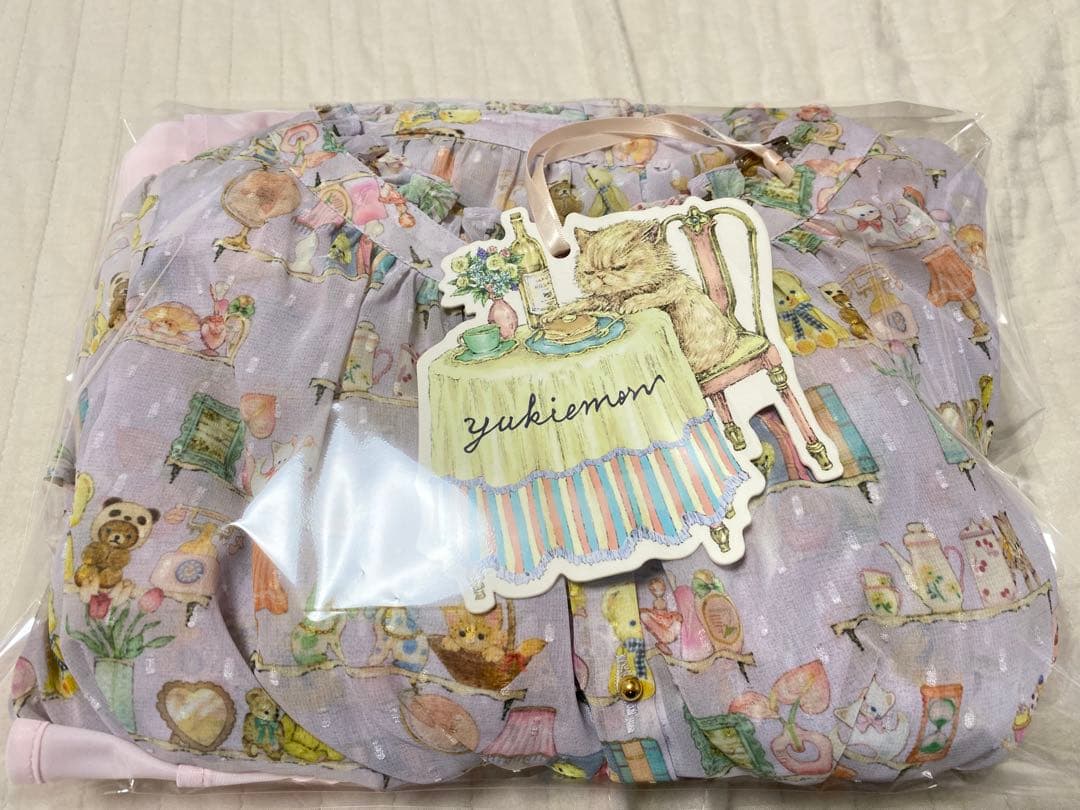 ユキエモン 7th 2023 春　テキスタイルワンピース　バンビーナ　ペチコート