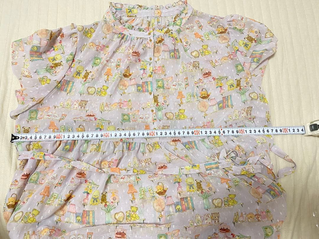 ユキエモン 7th 2023 春　テキスタイルワンピース　バンビーナ　ペチコート