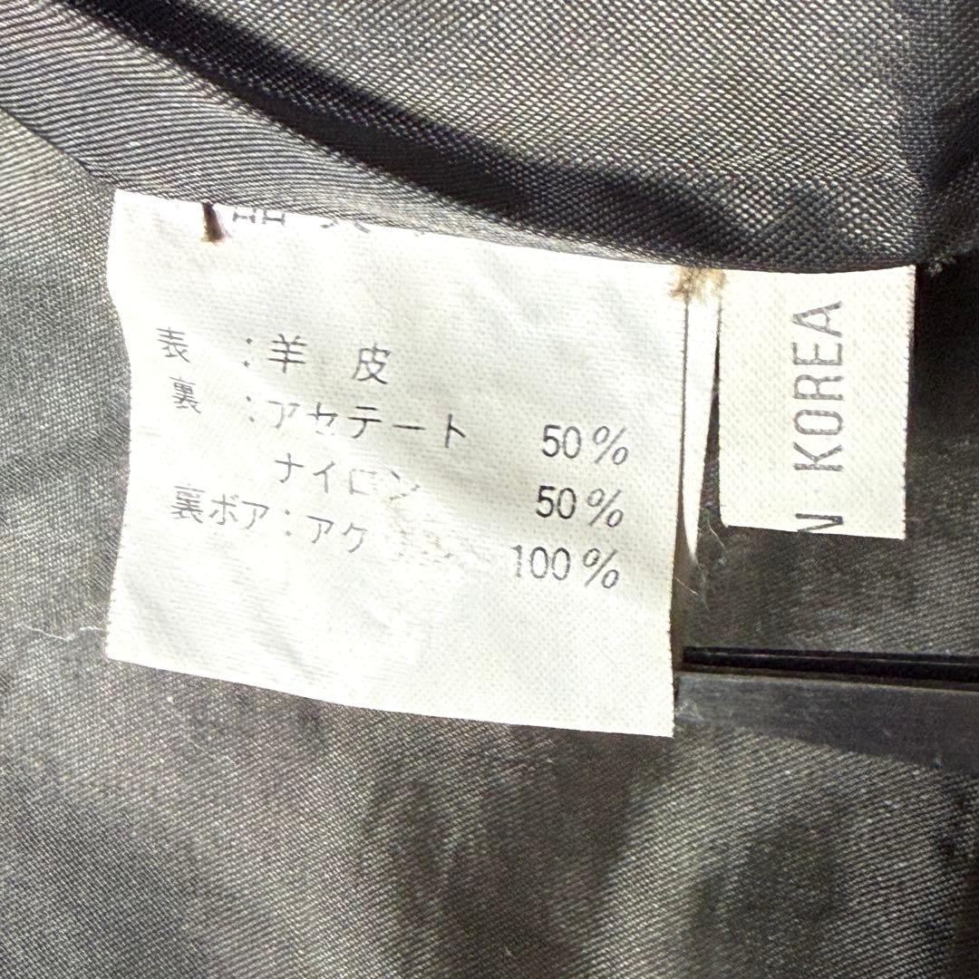 【90s】A-2 フライトレザージャケット ダークブラウン M 短丈 羊革