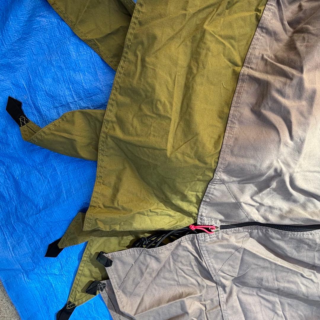 美品　tent-Mark ENMAKU NO ZENMAKU 炎幕の前幕