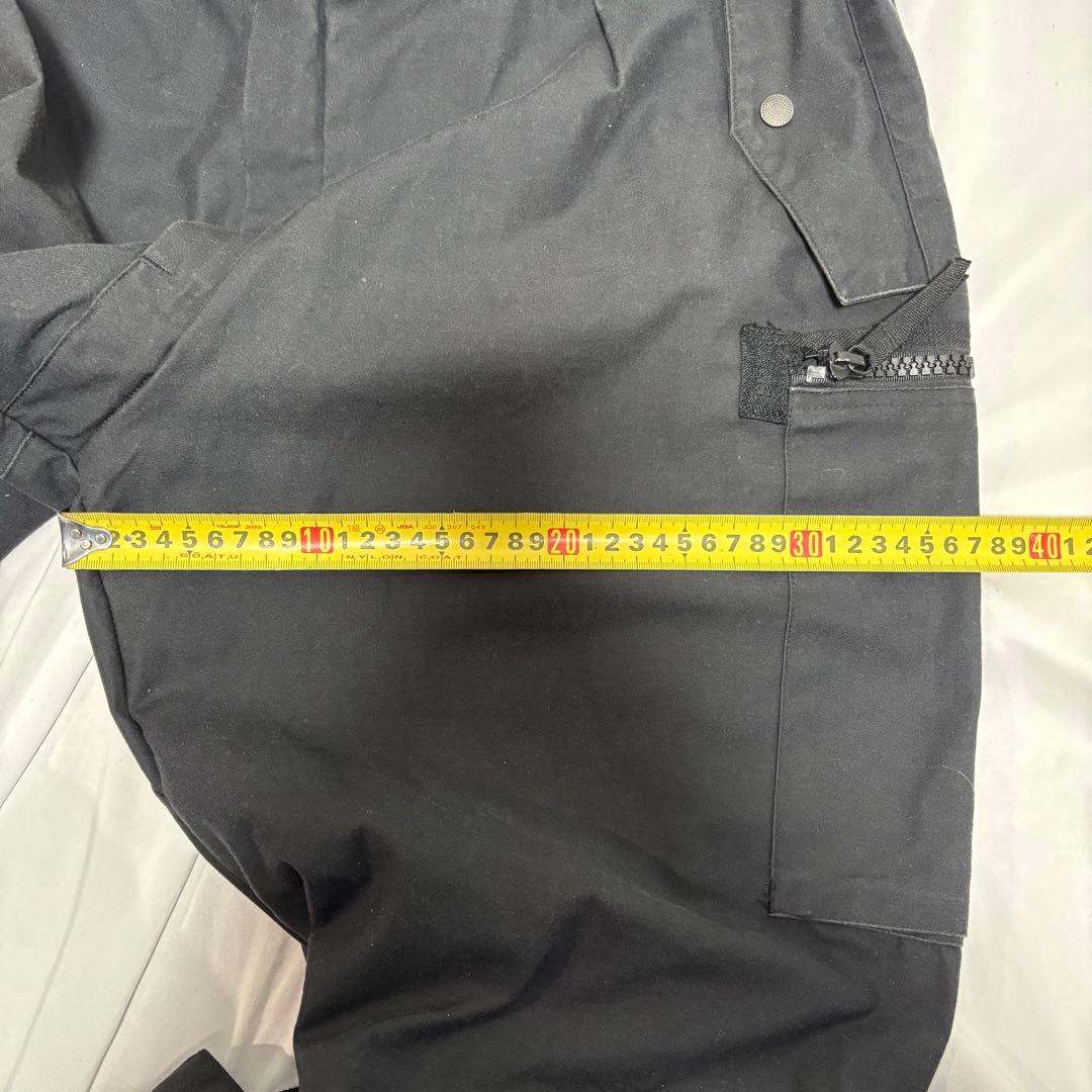 スウェーデン軍タイプ M90 フィールドパンツ ブラック カーゴパンツ 軍パン