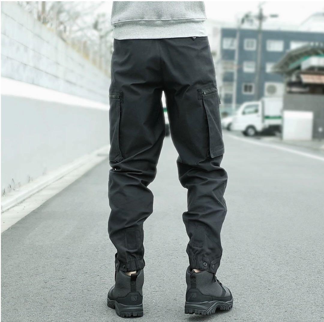 スウェーデン軍タイプ M90 フィールドパンツ ブラック カーゴパンツ 軍パン