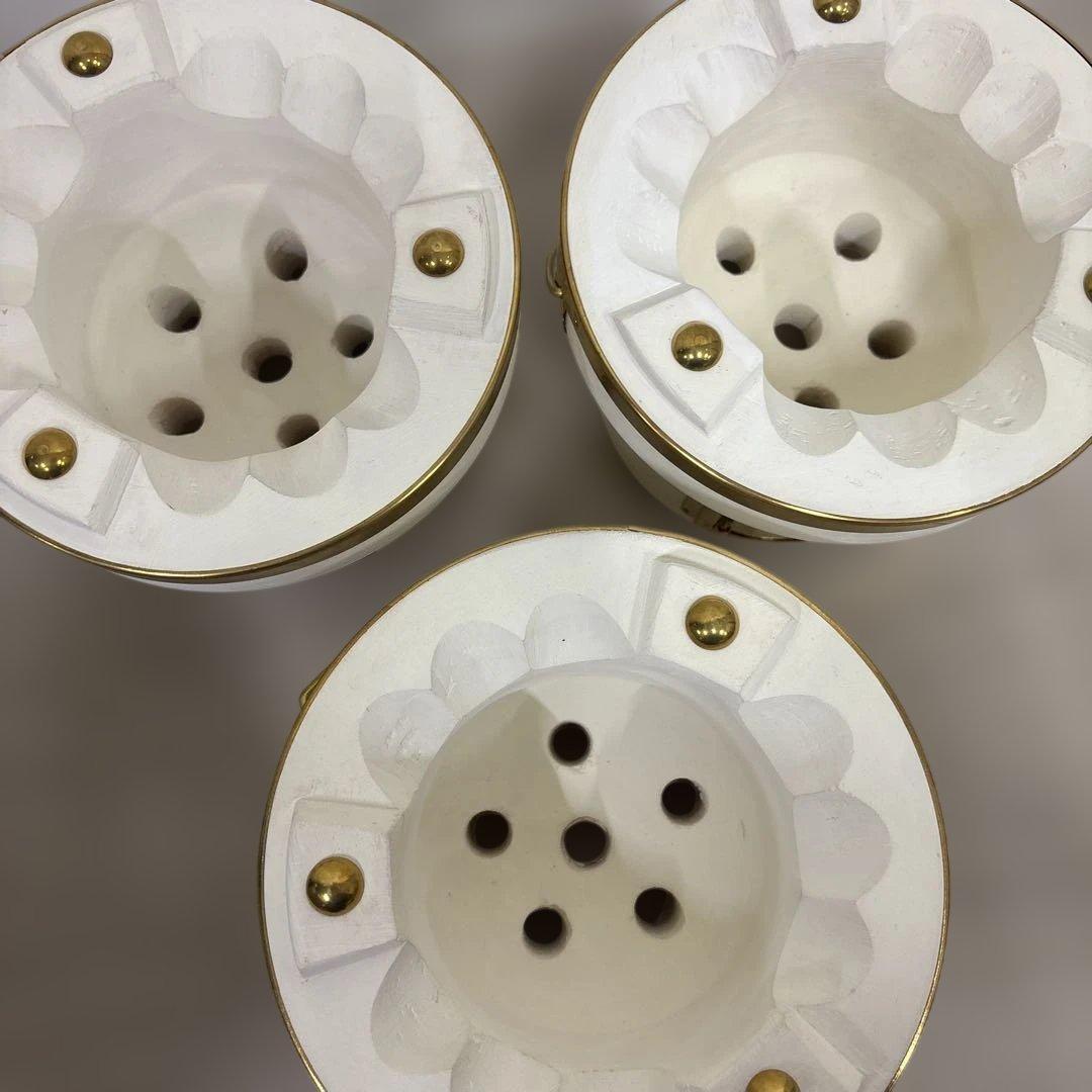 【入手困難】 ちろり 七輪本舗 天然珪藻土岩　切り出し七輪　3個セット