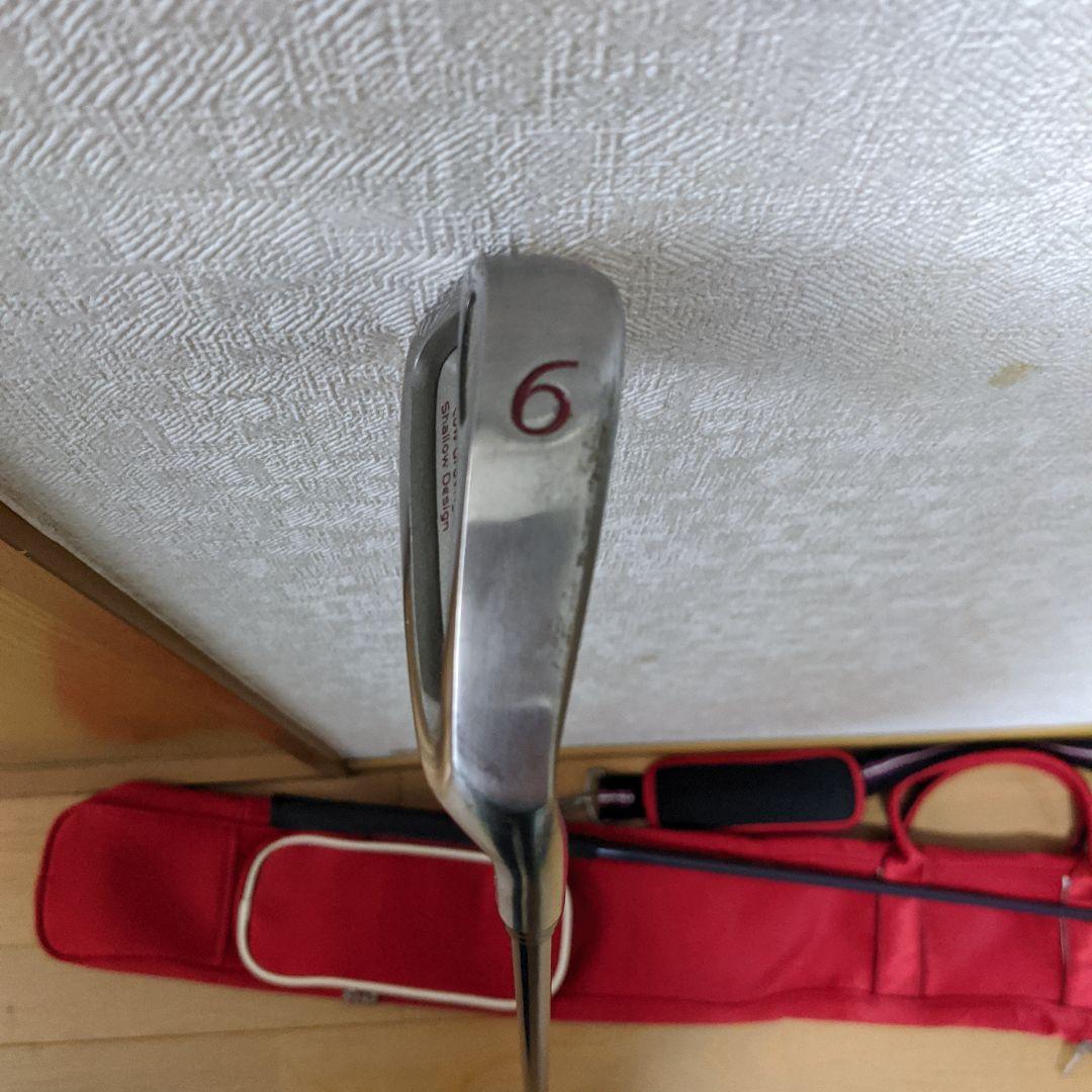 レディース用ゴルフクラブケース と FILAアイアン、ドライバー、パターのセット