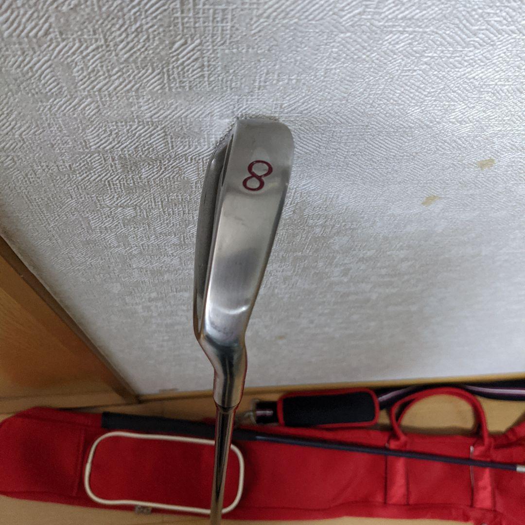 レディース用ゴルフクラブケース と FILAアイアン、ドライバー、パターのセット