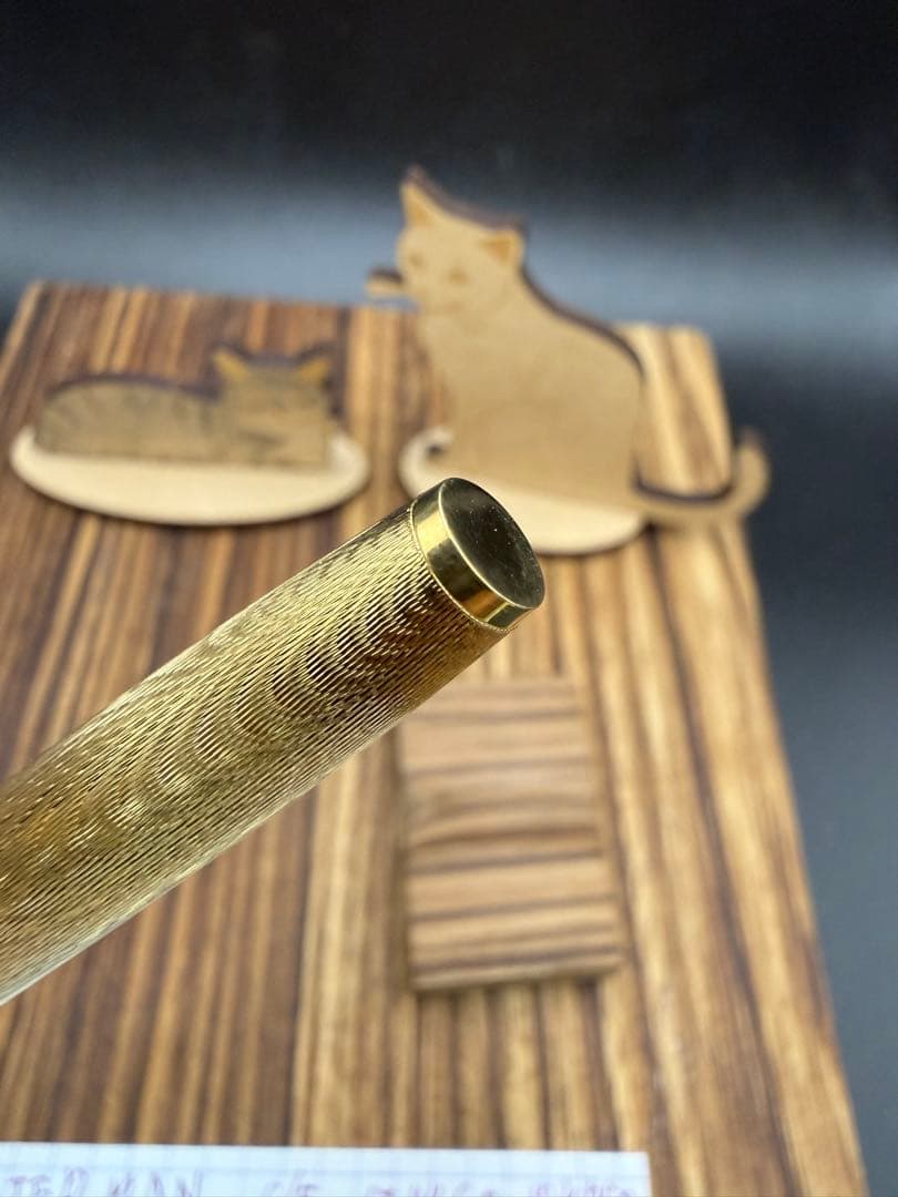 WATERMAN 万年筆 CF-44T 18K モアレ 18KG.P