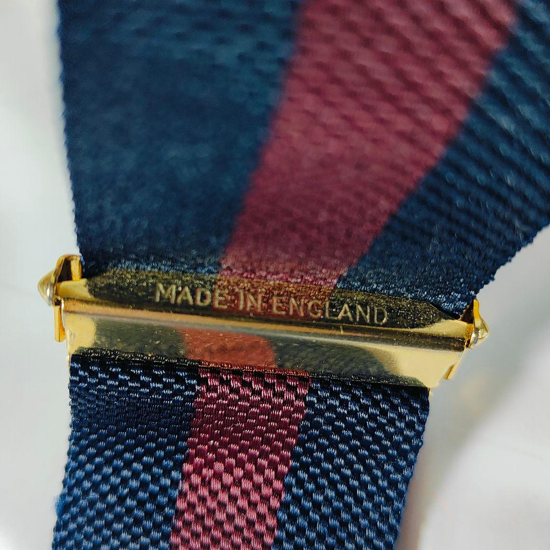 【極美品】Brooks Brothers 高級サスペンダー　本革 英国製 正規品